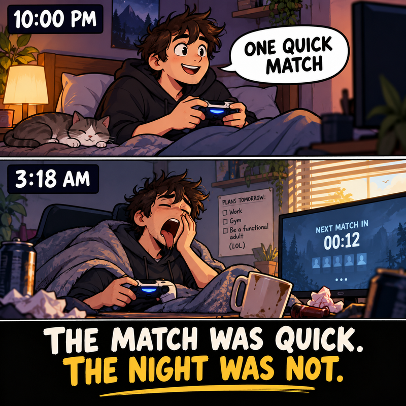 The one quick match that somehow erased tomorrow