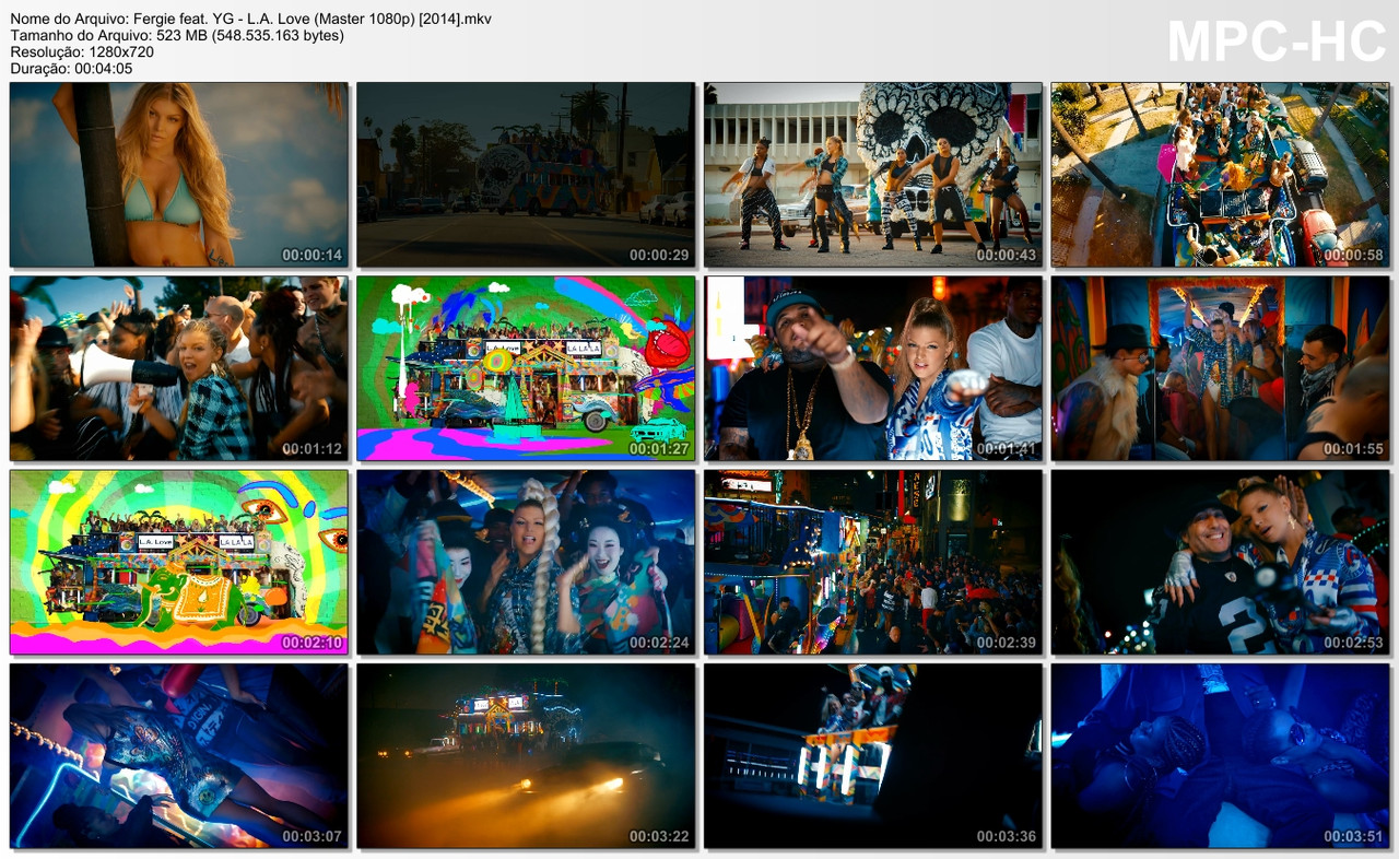 Fergie feat. YG - L.A. Love (Master 1080p) [2014]