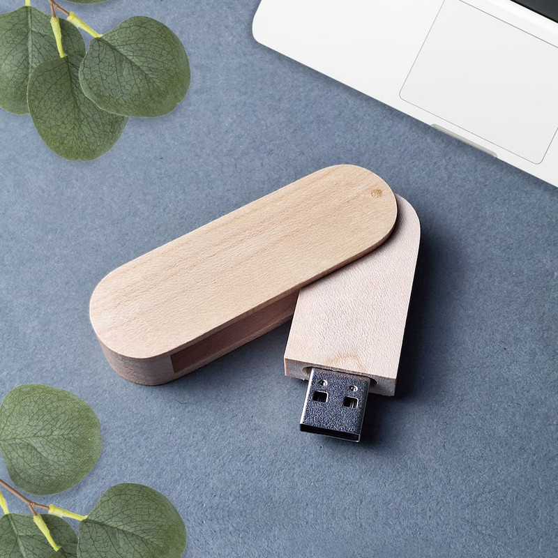 客製化USB ︱ P2-T 拾光木盒​