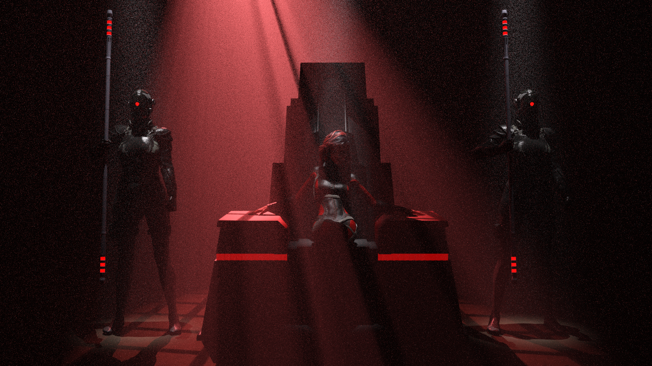 Throne room by Drayu