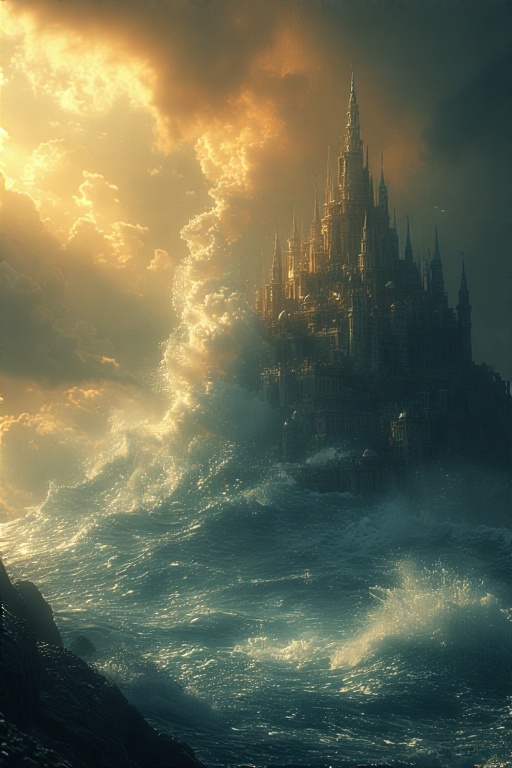 A-dramatic-seascape-depicts-a-4