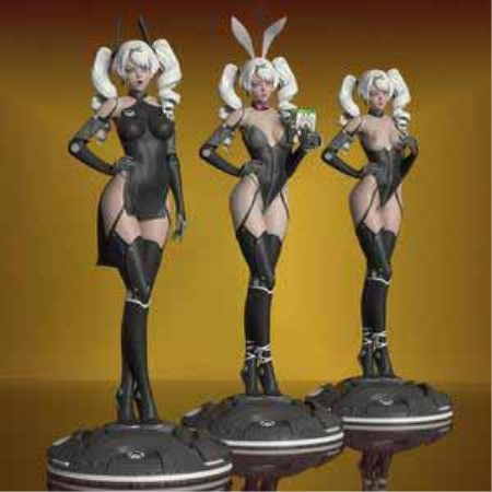 XBox Girl (NEW) – 3D Print Model