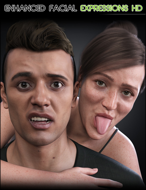 Enhanced Facial Expressions HD for Genesis 9