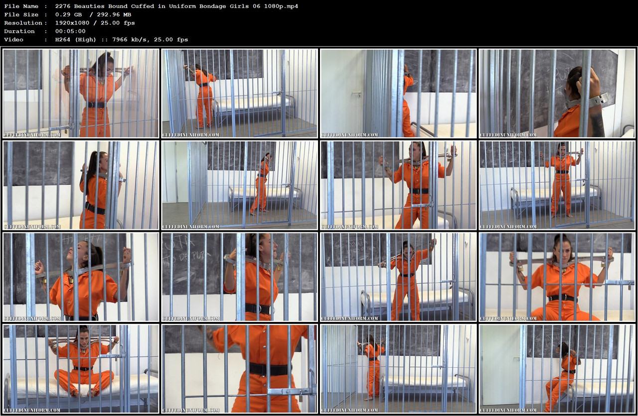 2276 Beauties Bound Cuffed in Uniform Bondage Girls 06 1080p mp4
