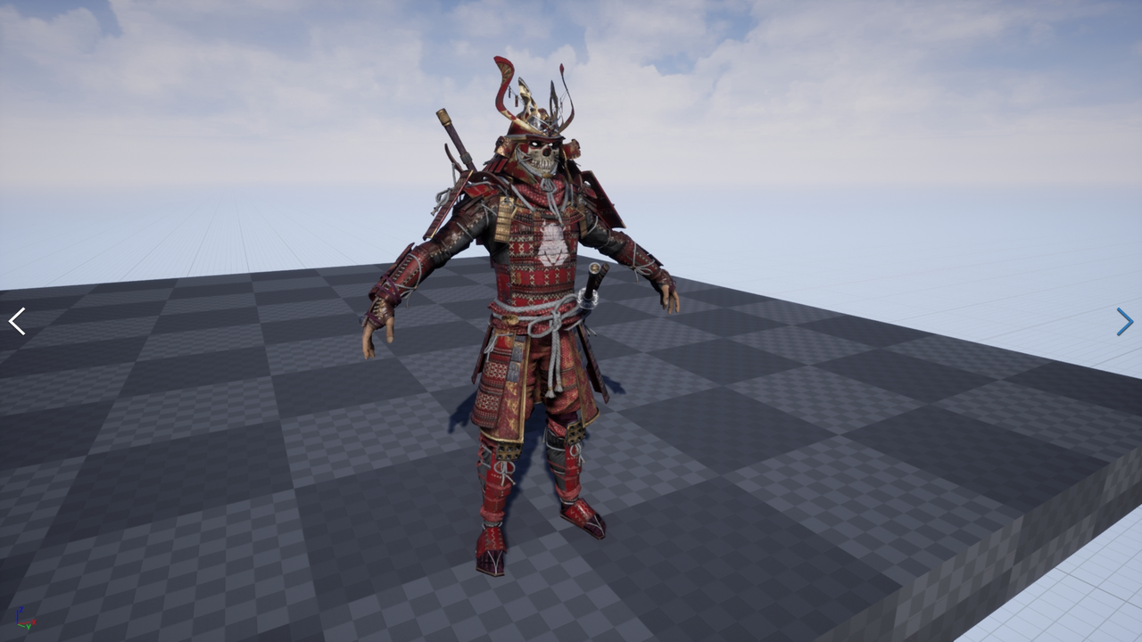 [ Unreal Engine Character ] Samurai Remastered