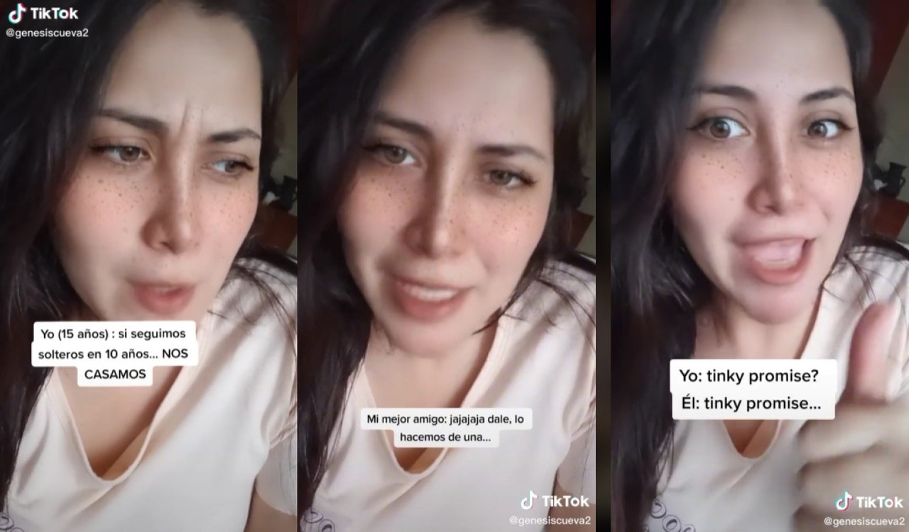 Amigos se casan, habían jurado casarse si en 10 años seguían solteros