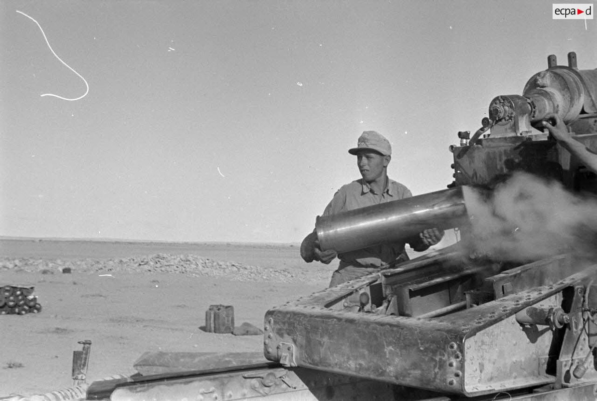 Mise en oeuvre d'un canon de 17 cm Kanone 18 (5)