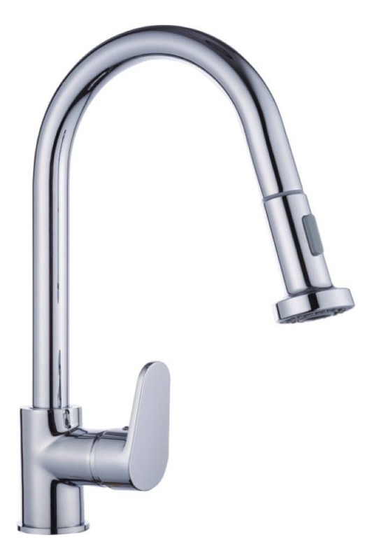 Grifería De Cocina Ultragrif Stone Ugq203C08 Monocomando