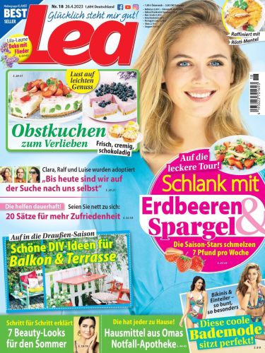 Cover: Lea Frauenmagazin No 18 vom 26  April 2023
