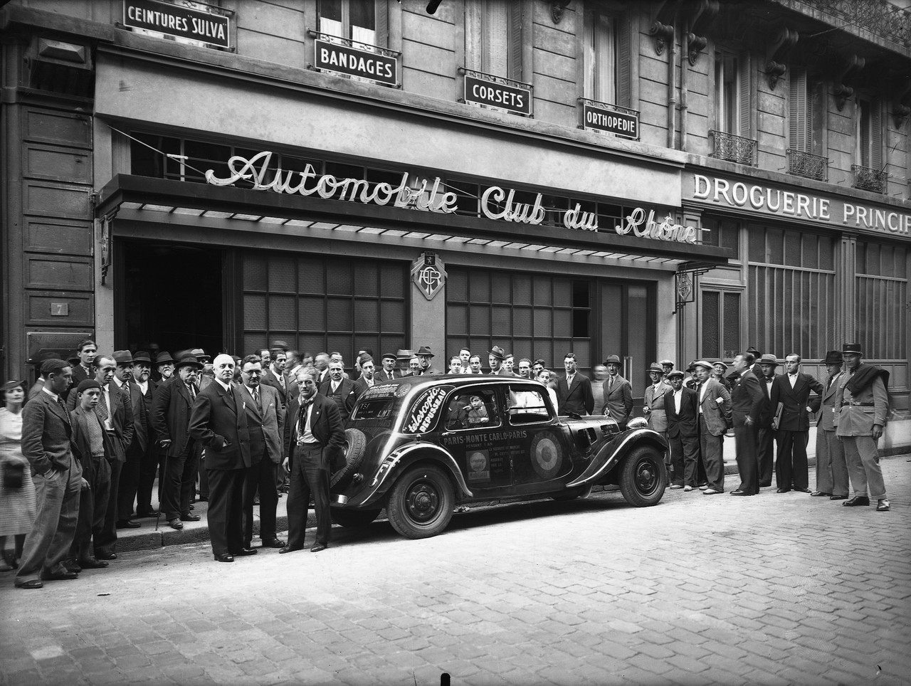 Automobile Club du Rhône fin du raid