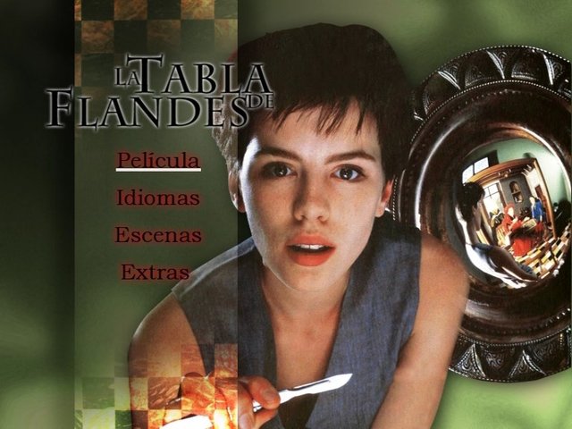 1 - La Tabla de Flandes [DVD5 Full] [Pal] [Cast/Ing] [Sub:Cast] [Thriller] [1994]