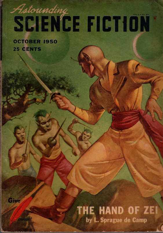 Astounding Science Fiction October 1950