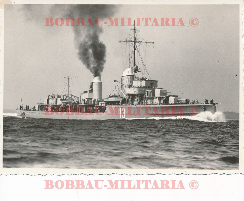 Kriegsmarine Zerstörer Z 2 Georg Thiele Kennzahl 13 Kriegsschiff