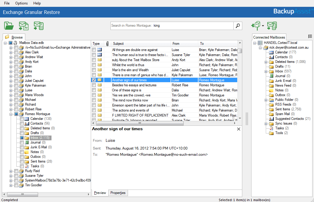 BackupAssist Classic 12.0.0 Copia de seguridad integral 1