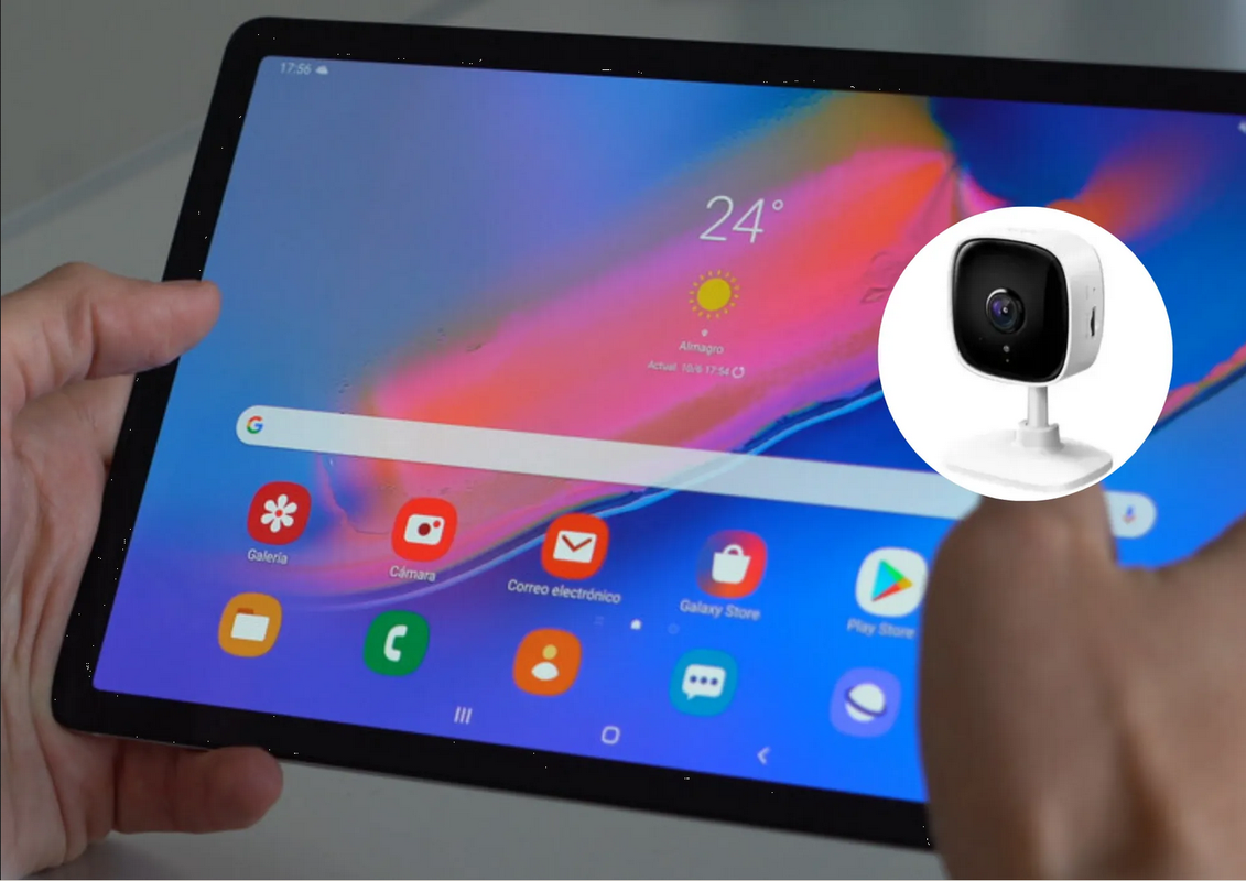 Dale un buen uso a una tablet vieja al convertirla en una cámara de seguridad