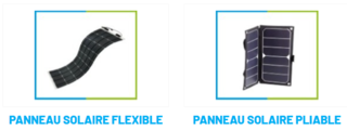 Des panneaux flexibles et pliables