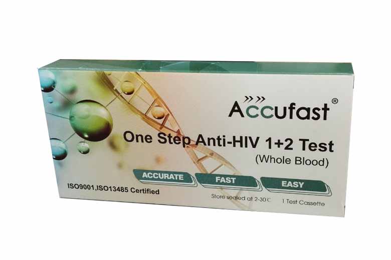Accufast Hiv Test Cassette 1`S