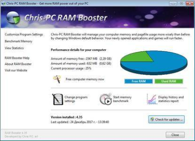 Chris-PC RAM Booster 4.90