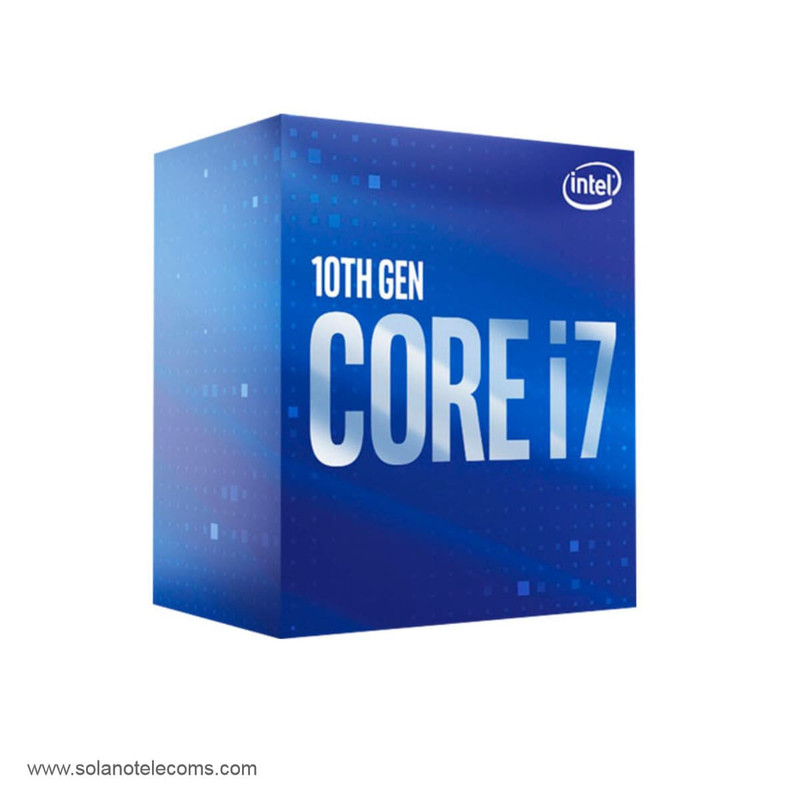 Intel Core i7 10700 – 2.9 GHz – 8 núcleos – 16 hilos – 16 MB caché – LGA1200 Socket Intel Core i7 10700 – 2.9 GHz – 8 núcleos – 16 hilos – 16 MB caché – LGA1200 Socket