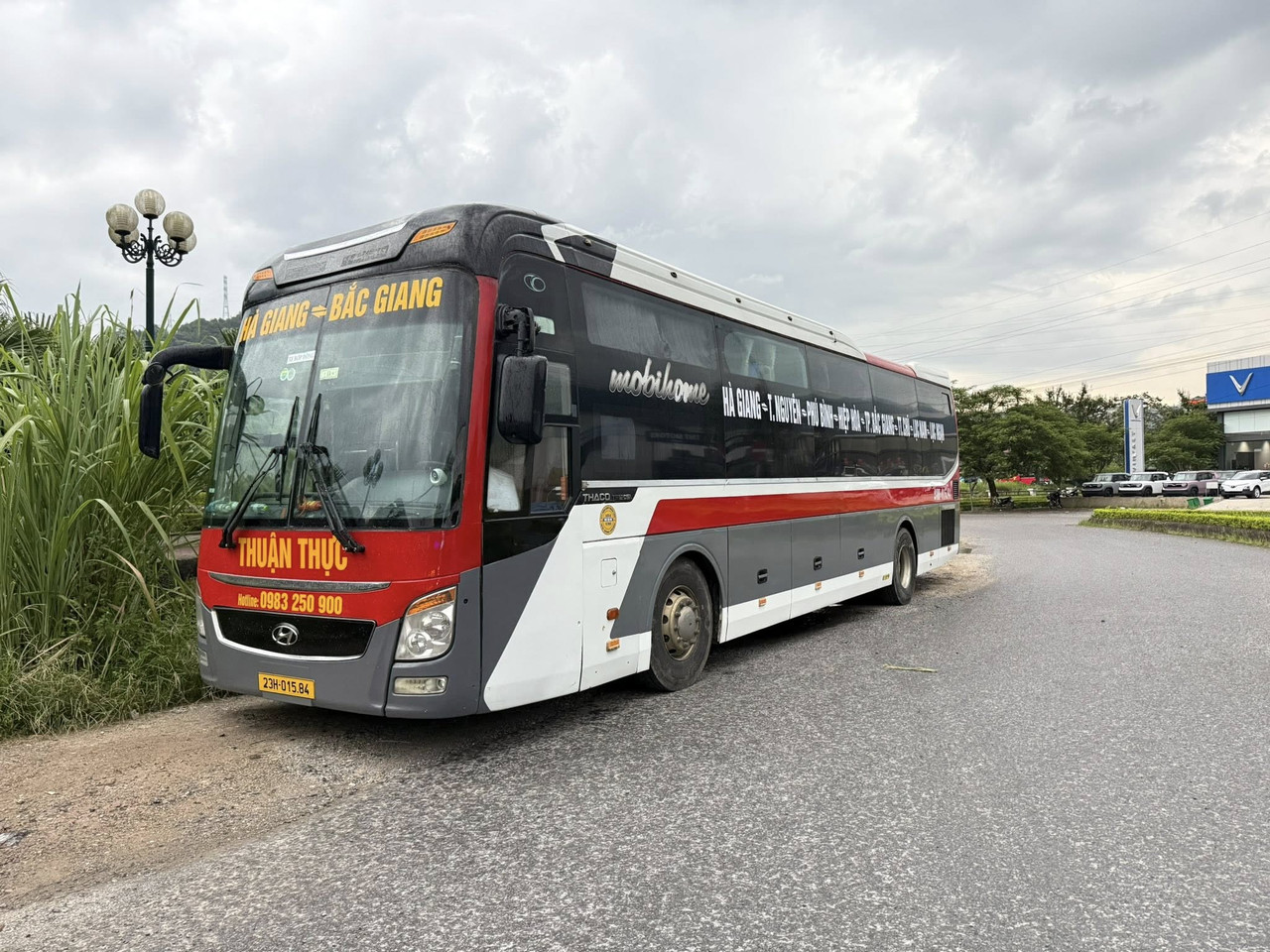 xe thuận thực bắc giang hà giang