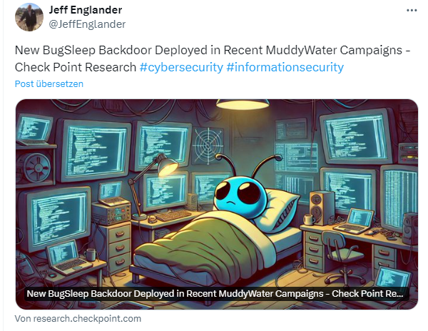 BugSleep backdoor BugSleep backdoor