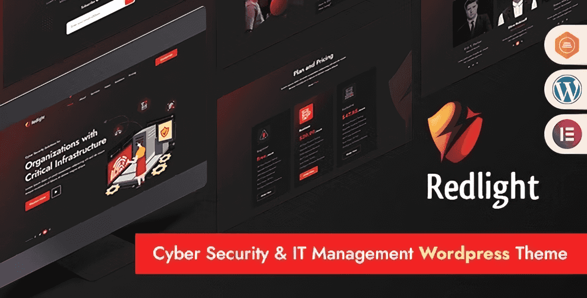 Redlight – Cyber Security & IT Management WordPress Theme