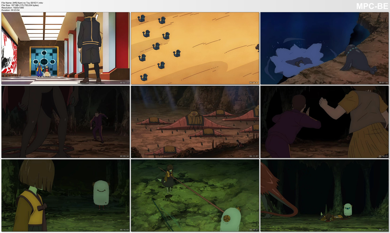 HR Kami no Tou 11 1080p HEVC Multi Subs HR GZ