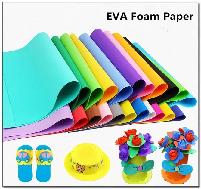 fomy liso unicolor 2mm escolar manualidades