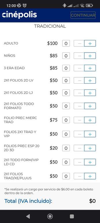 Cinépolis: Error de precio preventa Spider-Man: A Través del Spider-Verso