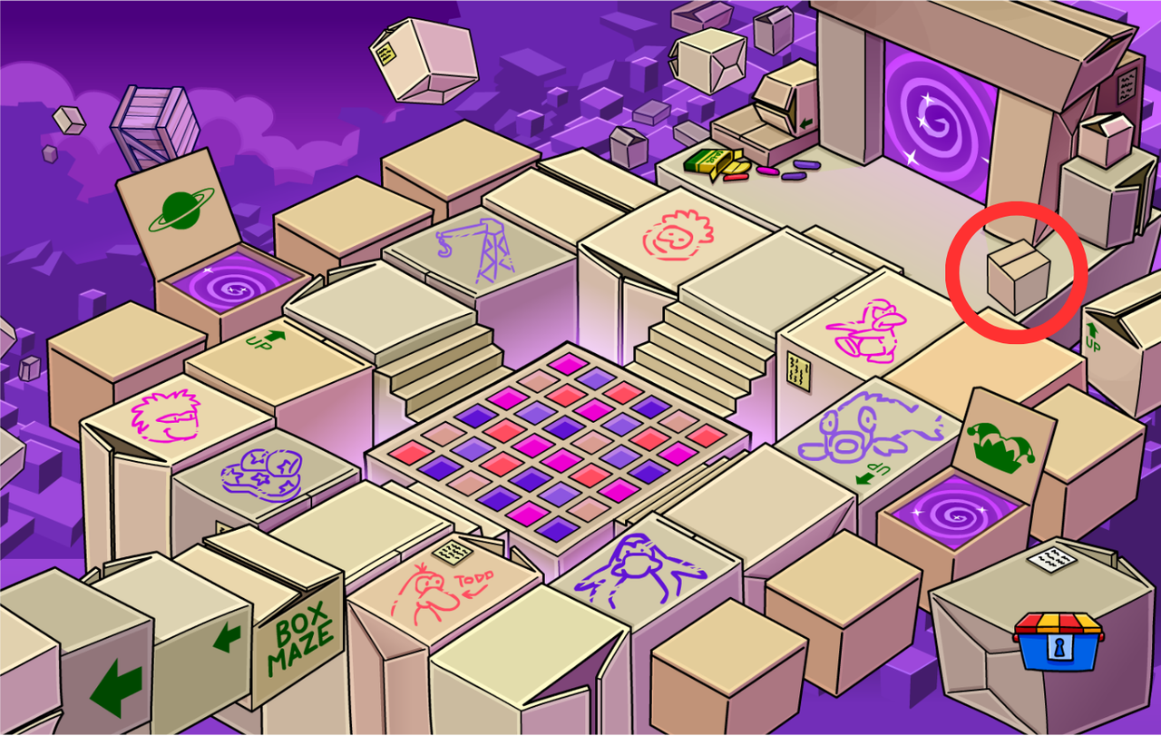 CPJourney April Fools 2026 Party Transformation Guide- Box Penguin Transformation Location