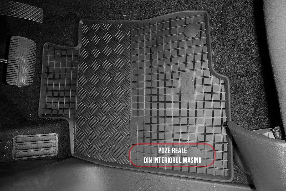 Set 5 covorase Mercedes X-Class 2018-prezent, din cauciuc 100%, compatibile cu autoturismul MERCEDES X-Class