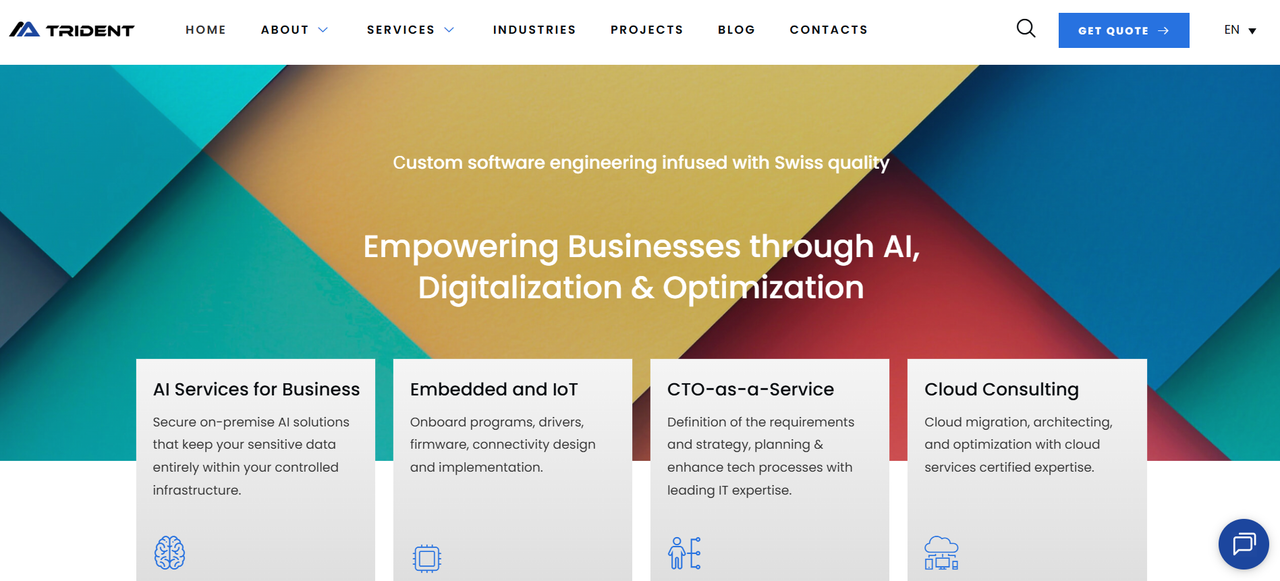 RPA Solution Company Trident Software