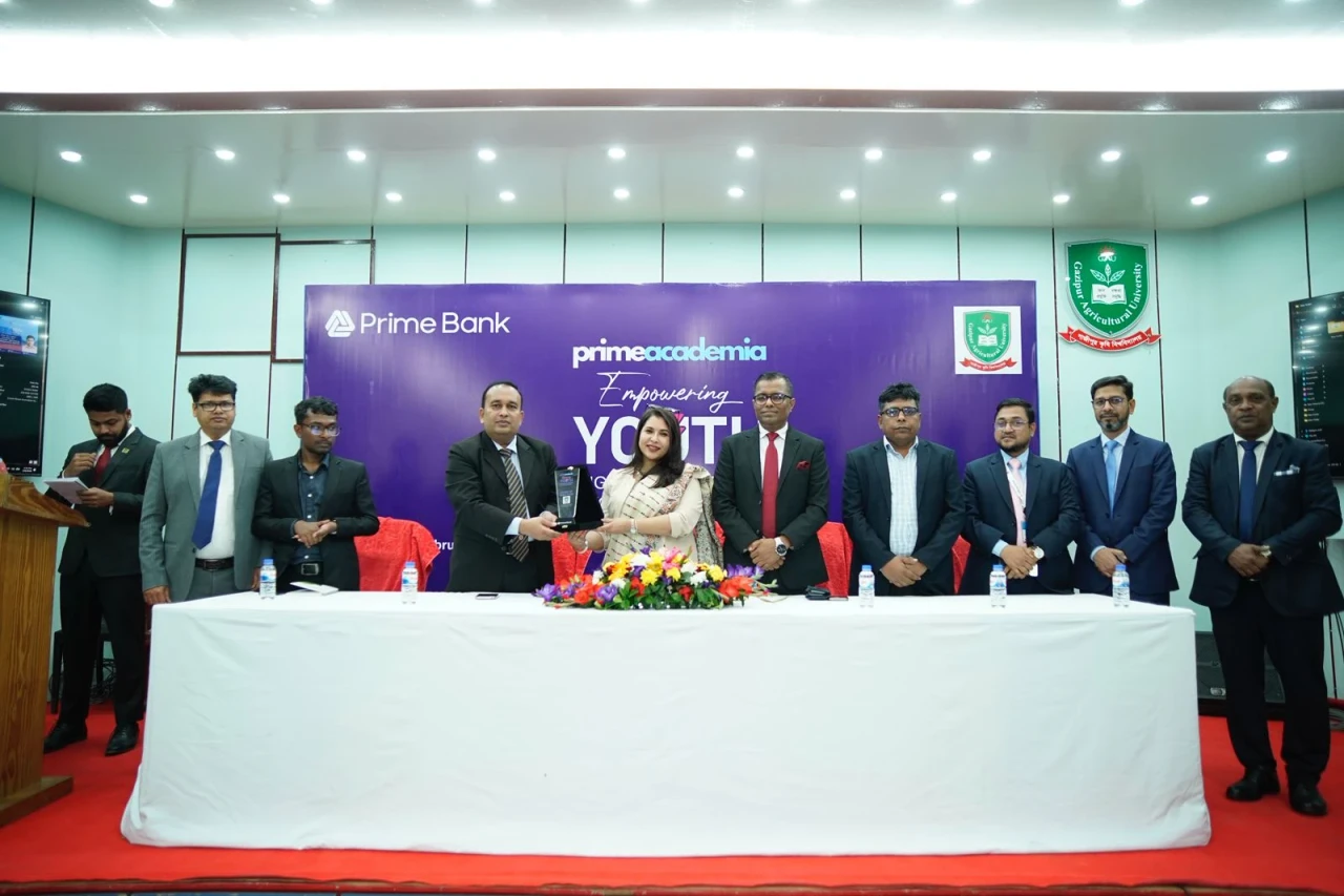 গাজীপুর কৃষি বিশ্ববিদ্যালয়ে প্রাইম ব্যাংকের “এমপাওয়ারিং ইয়ুথ” বিষয়ক সেমিনার অনুষ্ঠিত গাজীপুর কৃষি বিশ্ববিদ্যালয়ে প্রাইম ব্যাংকের “এমপাওয়ারিং ইয়ুথ” বিষয়ক সেমিনার অনুষ্ঠিত
