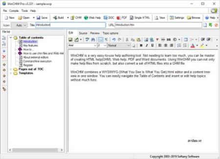 Softany WinCHM Pro 5.48