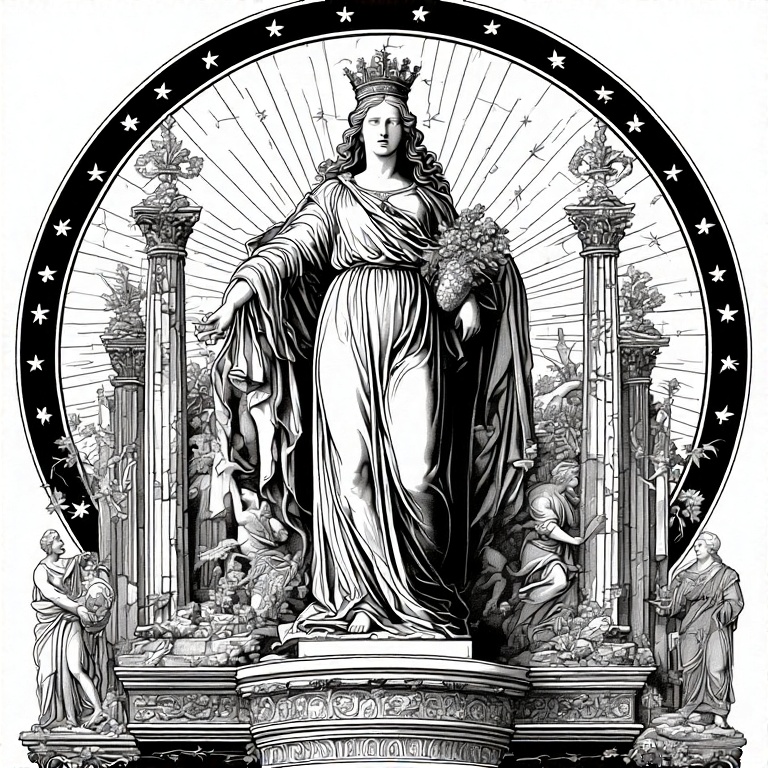Monochromatic-illustration-of-34