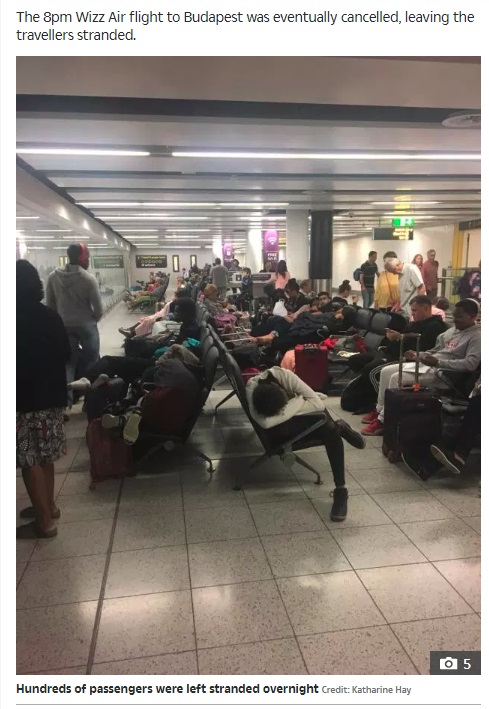 Ratusan penumpang terlantar di Bandara Gatwick