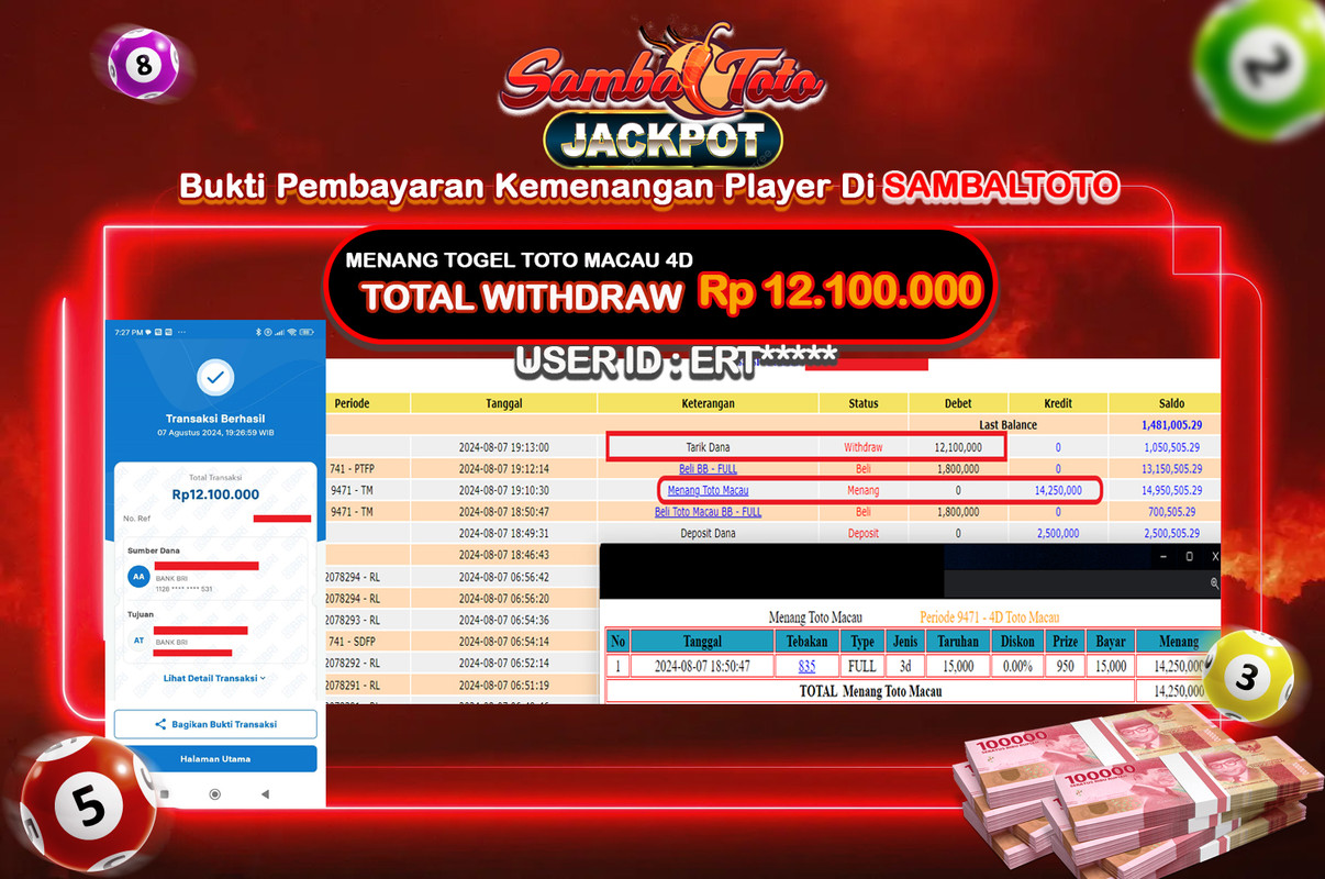 Bukti JP ( 07 Agustus 2024 ) Lunas Rp 12.100.000,-