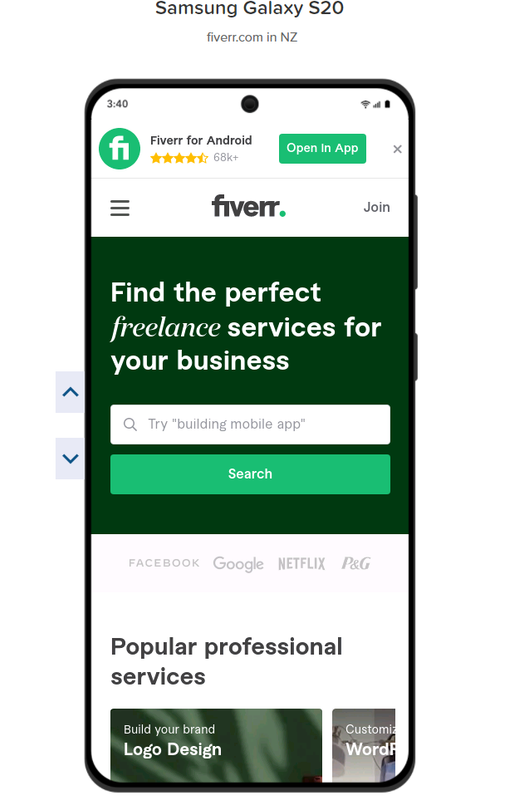 Make Money From Your Phone using Fiverr