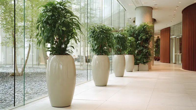 напольные кашпо