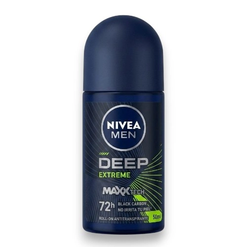 Nivea Men Deep Extreme Roll On 50 Ml