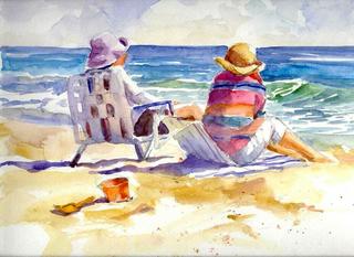 Watercolor Beach Stories Watercolor Beach Stories