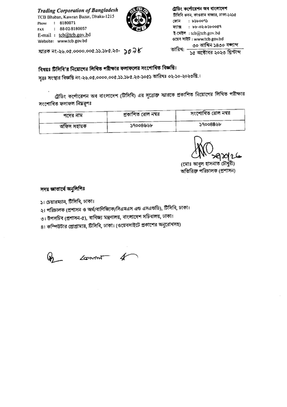 TCB-Revised-Result-2023-PDF