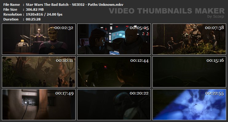 Star Wars The Bad Batch - S03E02 - Paths Unknown.mkv