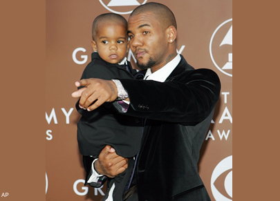 Photo of The Game  & his  Son  Harlem