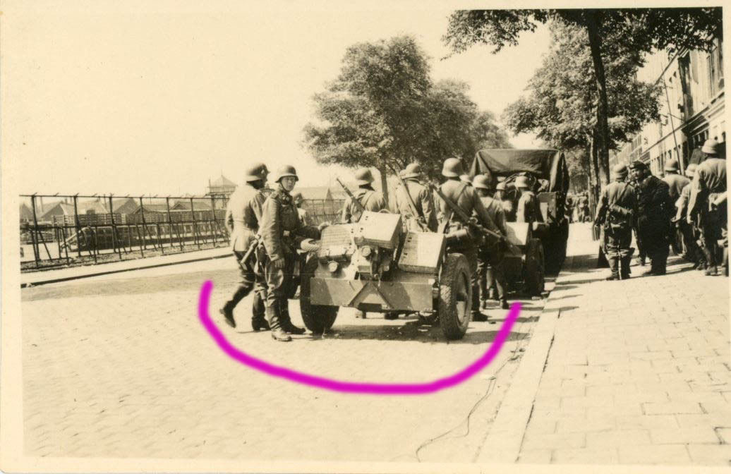 PAK Geschütz Artillerie Haubitze Polen Vormarsch