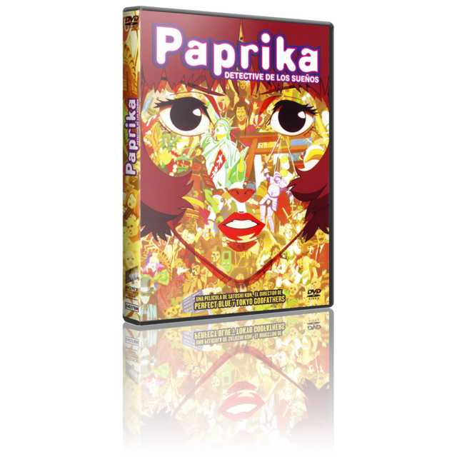 Portada - Paprika, Detective de los Sueños [DVD5 Full][Pal][Cast/Ing/Jap/Por/Chi/Thai][Sub:Varios][Animación][2006]