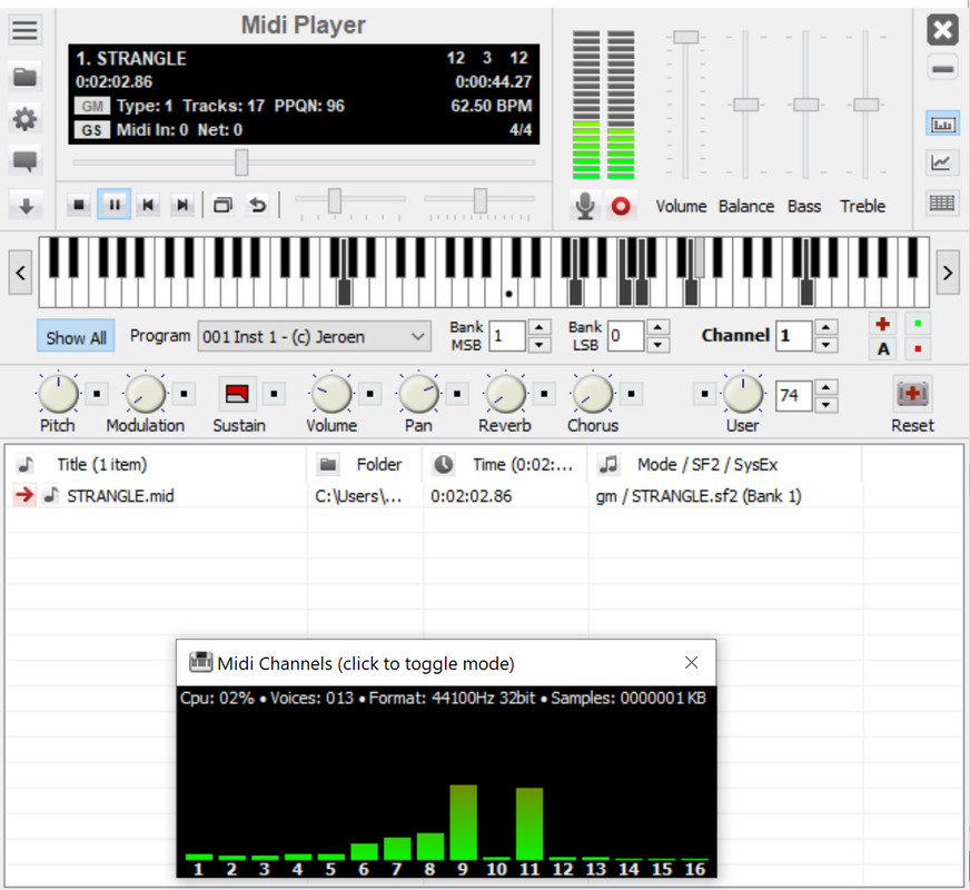 Falcosoft - Soundfont MIDI Player - VST Host Audio Player Audio Recorder |  AudioSEX - Professional Audio Forum