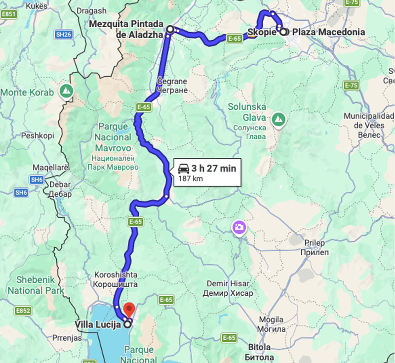 Desde Skopje a Ohrid con parada en Tetovo - De nuevo en Eslovenia (II) y extensión a Macedonia del Norte (1)