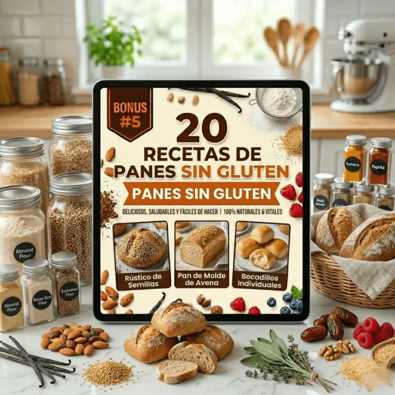 20 Recetas de Panes sin Gluten
