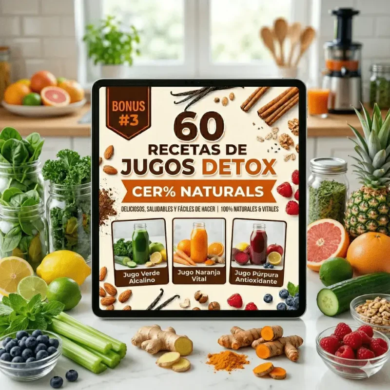 60 Recetas de Jugos Detox
